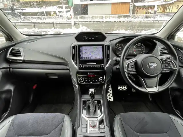 スバル フォレスター スポーツ 岐阜県 2020(令2)年 2.5万km マグネタイトグレーメタリック 4WD/アイサイト/電動リアゲート/純正ナビ/【Bluetooth．CD.DVD.AM/FM．TV.AUX】/ステアリングヒーター/ハーフレザーシート/シートヒーター/パワーシート/シートメモリ/コーナーセンサー/バックサイドカメラ/クルーズコントロール/LEDオートライト/ETC/ドライブレコーダー/純正フロアマット/保証書/取扱説明書/スペアキー