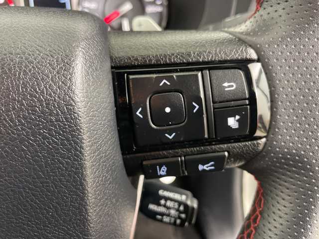 トヨタ ハイラックス 道央・札幌 2022(令4)年 1.9万km 白 　・４ＷＤ　/ディーゼル　ターボ/・純正ディスプレイオーディオ/・USB/AppleCarPlay/ナビ/・AndroidAuto/BT/・プリクラッシュセーフティー　/・レーンキープアシスト　/・パノラマミックビューモニター　/・荷台ハードカーバー（ダンパー付き）/・ダウンヒルアシストコントロール　/・センターでフロック　/・レーダークルーズコントロール/・MTモード付・パドルシフト/・ＥＴＣ/・ハーフレザーシート/・LEDオートライト/・スマートキー/スペアキー/・純正ハードトノカバー