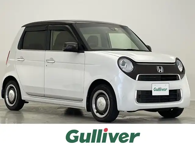 ホンダ Ｎ ＯＮＥ セレクト 滋賀県 2018(平30)年 2.7万km パールⅡ 社外7型ナビ/CD/USB/ワンセグTV/バックカメラ/ステアリングスイッチ/ETC/CTBA/ハーフレザーシート/シートヒーター/ウッド調パネル/前方ドラレコ/ベンチシート/プッシュスタート/スマートキー/アイドリングストップ