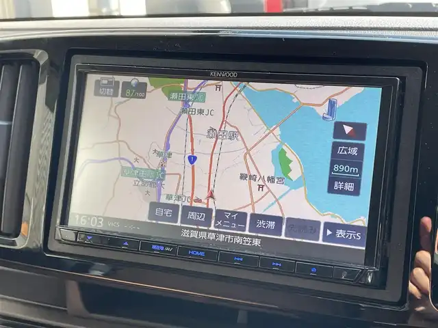 ホンダ Ｎ ＯＮＥ セレクト 滋賀県 2018(平30)年 2.7万km パールⅡ 社外7型ナビ/CD/USB/ワンセグTV/バックカメラ/ステアリングスイッチ/ETC/CTBA/ハーフレザーシート/シートヒーター/ウッド調パネル/前方ドラレコ/ベンチシート/プッシュスタート/スマートキー/アイドリングストップ