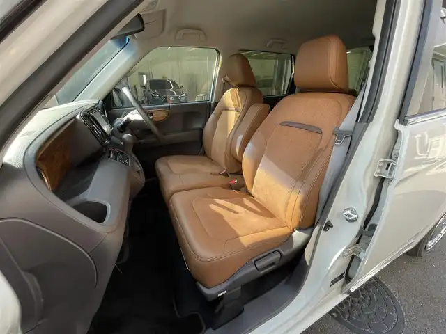 ホンダ Ｎ ＯＮＥ セレクト 滋賀県 2018(平30)年 2.7万km パールⅡ 社外7型ナビ/CD/USB/ワンセグTV/バックカメラ/ステアリングスイッチ/ETC/CTBA/ハーフレザーシート/シートヒーター/ウッド調パネル/前方ドラレコ/ベンチシート/プッシュスタート/スマートキー/アイドリングストップ