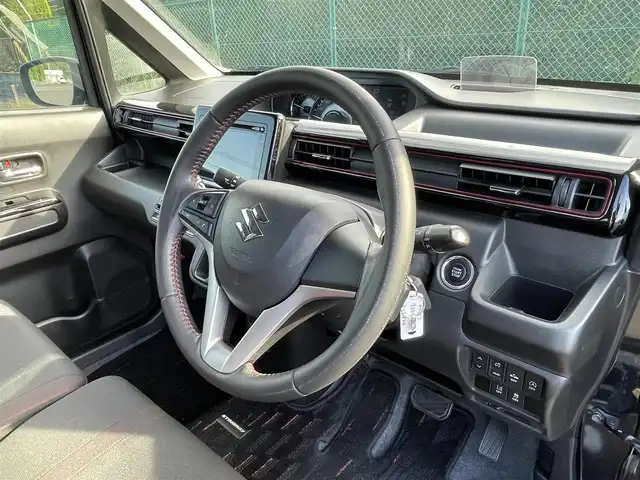 スズキ ワゴンＲ スティングレー HYBRID X 埼玉県 2017(平29)年 8.8万km ブルーイッシュブラックパール3 (株)IDOMが運営する【じしゃロン鳩ヶ谷店】の自社ローン専用車両になりますこちらは現金またはオートローンご利用時の価格です。自社ローンご希望の方は別途その旨お申付け下さい/全方位モニター付きメモリーナビ/　(CD/DVD/AUX/USB/Bluetooth接続)/フルセグテレビ/ビルドインＥＴＣ/デュアルセンサーブレーキサポート/ヘッドアップディスプレイ/車線逸脱警報機能/ハイビームアシスト機能/シートヒーター/ＬＥＤヘッドライト