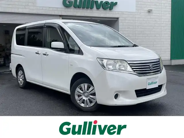 スズキ ランディ 2．0S 島根県 2010(平22)年 18.2万km ブリリアントホワイトパール ＥＴＣ　/クルーズコントロール　/片側パワースライドドア　/横滑り防止装置　/プッシュスタート　/スマートキー　/アイドリングストップ　/純正フロアマット　/スペアキー１本　/保証書　/取扱説明書