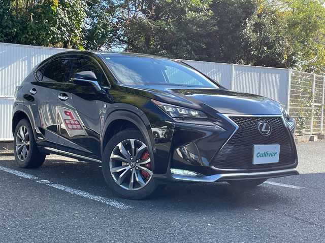 レクサス ＮＸ 300h Fスポーツ 茨城県 2014(平26)年 10.3万km スターライトブラックガラスフレーク 純正ナビ【AM/FM/DVD・BT/フルセグ】/サンルーフ/クルーズコントロール/レザーシート/バックカメラ/ステアリング制御装置/メモリシート/エアシート（D+N席）/シートヒーター（D+N席）/パワーシート（全席）/ETC/ドライブレコーダー/3眼LEDライト/コーナーセンサー/ステアリングヒーター/パドルシフト/イモビライザー/取扱説明書/スペアキー×１/カードキー×１