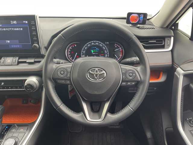 トヨタ ＲＡＶ４ アドベンチャー 千葉県 2021(令3)年 2.7万km アティチュードブラックマイカ TRDフロントロアガーニッシュ/純正ディスプレイオーディオ/バックカメラ/レーダー探知機/ステアリングリモコン/純正ビルトインETC/トヨタセーフティセンス/ISOFIX/レザーシート/パワーシート/LEDヘッドライト