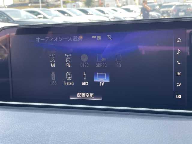 レクサス ＲＸ 300 Fスポーツ 東京都 2018(平30)年 3万km ホワイトノーヴァガラスフレーク パノラマムーンルーフ/純正ナビ/パノラミックビューモニター/ブラインドスポットモニター/レーダークルーズ/シートベンチレーション/パワーシート/パワーバックドア/ＥＴＣ/ドライブレコーダー
