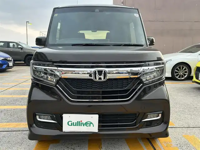 ホンダ Ｎ ＢＯＸ カスタム G L ホンダセンシング 広島県 2018(平30)年 3.8万km プレミアムグラマラスブロンズP 純正サマータイヤ有/禁煙車/純正メモリナビ/(BT/CD/USB/iPod)/純正14インチAW/バックカメラ/追従機能付きクルーズコントロール/コーナーセンサー/プッシュスタート/両側パワースライドドア/オートライト/オートマチックハイビーム/純正LEDヘッドライト/ビルトインETC/純正フロアマット/ベンチシート/ドラレコ