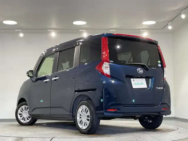 ダイハツ トール Gターボ SAⅢ 愛知県 2019(令1)年 1.6万km レーザーブルークリスタルシャイン アルパイン９インチナビ　/(Bluetooth/フルセグTV/SD/CD・DVD再生/HDMI)/パノラマミックビューモニター　/スマートアシスト/　　-衝突軽減ブレーキ　/　　-車線逸脱警報/　　-ふらつき警報/　　-先行車発進お知らせ/　　-標識認識機能/　　-オートハイビーム/　　-クルーズコントロール/両側パワースライドドア　/ビルトインＥＴＣ　/ドライブレコーダー　/プッシュスタート/　　-スマートキー/純正フロアマット/後席サンバイザー
