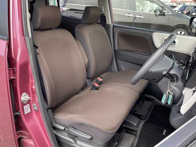 スズキ ＭＲワゴン X 新潟県 2011(平23)年 7.3万km カシスピンクパールメタリック 4WD/CD/BT/USB/ベンチシート/運転席シートヒーター /ミラーヒーター/スマートキー/プッシュスタート/社外14インチAW冬タイヤ車載