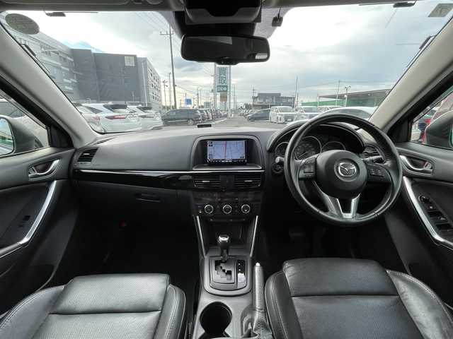 マツダ ＣＸ－５ XD Lパッケージ 千葉県 2013(平25)年 11.5万km アルミニウムメタリック ワンオーナー/衝突軽減ブレーキ/黒革シート/純正SDナビ【C9NC】/サイド＆バックカメラ/前席シートヒーター/運転席パワーシート/スマートキー/ブラインドスポットモニター/クルーズコントロール/純正キセノンヘッドライト/フォグランプ/本革巻きステアリング/ドアバイザー/ETC/サイド＆カーテンエアバッグ/新車時保証書＆取扱説明書