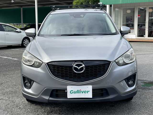 マツダ ＣＸ－５ XD Lパッケージ 千葉県 2013(平25)年 11.5万km アルミニウムメタリック ワンオーナー/衝突軽減ブレーキ/黒革シート/純正SDナビ【C9NC】/サイド＆バックカメラ/前席シートヒーター/運転席パワーシート/スマートキー/ブラインドスポットモニター/クルーズコントロール/純正キセノンヘッドライト/フォグランプ/本革巻きステアリング/ドアバイザー/ETC/サイド＆カーテンエアバッグ/新車時保証書＆取扱説明書