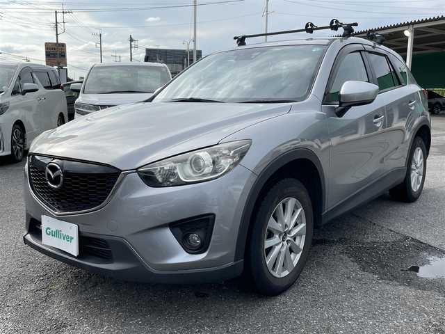 マツダ ＣＸ－５ XD Lパッケージ 千葉県 2013(平25)年 11.5万km アルミニウムメタリック ワンオーナー/衝突軽減ブレーキ/黒革シート/純正SDナビ【C9NC】/サイド＆バックカメラ/前席シートヒーター/運転席パワーシート/スマートキー/ブラインドスポットモニター/クルーズコントロール/純正キセノンヘッドライト/フォグランプ/本革巻きステアリング/ドアバイザー/ETC/サイド＆カーテンエアバッグ/新車時保証書＆取扱説明書