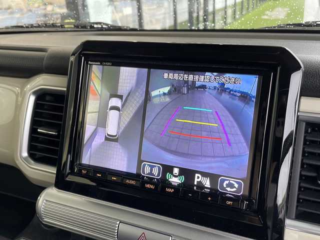 スズキ クロスビー HYBRID MZ 愛知県 2020(令2)年 2万km ピュアホワイトP 衝突軽減システム/純正8型ナビ/全方位カメラ/クルーズコントロール/シートヒーター/フルセグ/CD DVD/Bluetooth/バックカメラ/コーナーセンサー/純正アルミホイール/LEDヘッドライト/パドルシフト/オートマチックハイビーム/ドライブレコーダー/ETC/ステアリングスイッチ/スマートキー/プッシュスタート