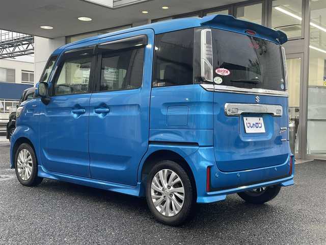 スズキ スペーシア カスタム HYBRID GS 埼玉県 2018(平30)年 10万km ブリスクブルーM (株)IDOMが運営する【じしゃロン鳩ヶ谷店】の自社ローン専用車両になりますこちらは現金またはオートローンご利用時の価格です。自社ローンご希望の方は別途その旨お申付け下さい/登録時99470km/左側パワースライドドア/社外メモリーナビ（カロッツェリア　AVIC-RW801）/　AM/FM/CD/DVD/MSV/BT/フルセグTV/バックカメラ/デュアルセンサーブレーキサポート/レーンキープアシスト/横滑り防止機能/プッシュスタート/スマートキーｘ2/LEDヘッドライト/　オートライト/オートハイビーム/フォグランプ/D席シートヒーター/コーナーセンサー/純正14インチAW/ステアリングリモコン/リアロールサンシェード/ISOFIX/電動格納機能付きウインカーミラー/ドアバイザー/純正フロアマット/取扱説明書