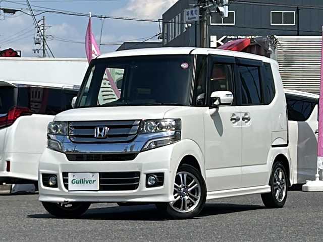 ホンダ Ｎ ＢＯＸ カスタム G Lパッケージ 愛知県 2016(平28)年 8.1万km プレミアムホワイトパールⅡ /禁煙ワンオーナー//メモリーナビ(ケンウッド　MDV-D503)//CD/DVD/フルセグTV/BT/USB/SD/AM/FM//バックカメラ//ETC//ステアリングスイッチ//前方ドライブレコーダー(セルスター　CSD-670FH)//スペアスマートキー//純正14インチアルミホイール//プラズマクラスター搭載オートエアコン//プッシュスタート//ECON//横滑り防止装置//盗難防止//LEDルームランプ//HIDヘッドランプ//HIDオートライト//フォグランプ//オートリトラミラー//アレルクリーンシート//運転席シートハイトアジャスター//リア席サンシェード//フロアマット//ドアバイザー//保証書//取扱説明書