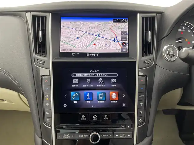 日産 スカイライン GT 群馬県 2020(令2)年 5万km ブリリアントホワイトパール NissanConnectナビゲーションシステム/・ツインディスプレイ(8インチワイド&7インチワイド)/・AM/FM/CD/DVD/AUX/Bluetooth/フルセグTV/インテリジェント アラウンドビューモニター(移動物検知機能付)/インテリジェントクルーズコントロール/インテリジェントLI(車線逸脱防止支援システム)/LDW(車線逸脱警報)/インテリジェントBSI(後側方衝突防止支援システム)/BSW(後側方車両検知警報)/インテリジェントBUI(後退時衝突防止支援システム)/インテリジェントFCW(前方衝突予測警報)/インテリジェントエマージェンシーブレーキ/ブレーキアシスト/エマージェンシーストップシグナル/前席パワーシート/LEDヘッドランプ/プッシュスタート/スマートキー