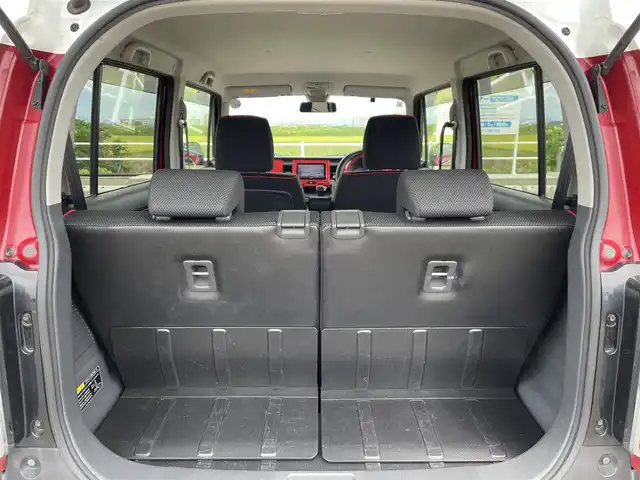 スズキ ハスラー Jスタイル 佐賀県 2015(平27)年 8.5万km フェニックスレッドパール/ホワイト2トーンルーフ 社外メモリーナビゲーション/・フルセグTV/CD/DVD/SD/USB/バックカメラ/ビルトインETC/衝突被害軽減ブレーキ/横滑り防止装置/DN席シートヒーター/ISOFIX対応/革巻きステアリング/ステアリングリモコン/純正キセノンヘッドライト/純正LEDフォグランプ/純正オールシーズンフロアマット/純正ドアバイザ―/新車保証書/取扱説明書/スペアキー１本