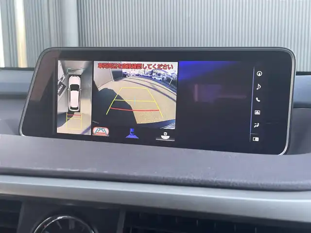 レクサス ＲＸ 450hL 香川県 2018(平30)年 5万km グラファイトブラックガラスフレーク メーカーナビ・フルセグ・全方位カメラ/茶革/パワーシート/シートベンチレーション/シートヒーター/ハンドルヒーター/ヘッドアップディスプレイ/プリクラッシュ/フッドコンビハンドル/パワーバックドア/純正20インチアルミ/3眼LEDライト/ETC/前後ドラレコ