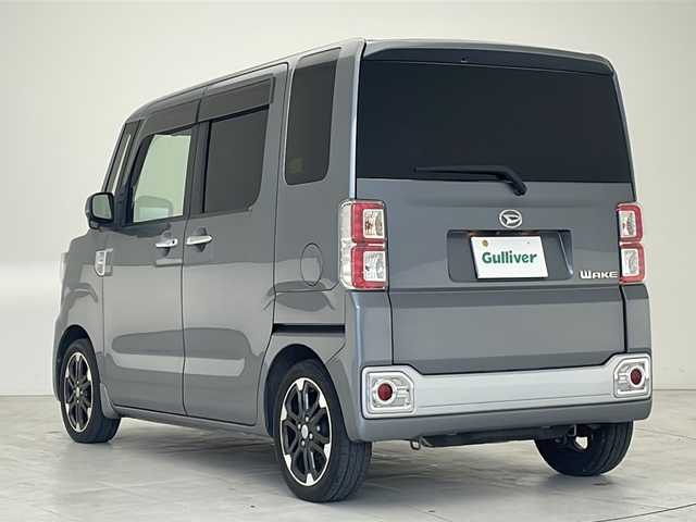 ダイハツ ウェイク G SA 沖縄県 2015(平27)年 6.7万km タングステングレーM 社外8インチナビ(AVIC-RL99)/（フルセグTV　DVD　Bluetooth接続）/バックカメラ/ETC/ドライブレコーダー/両側パワースライドドア/スマートキー/プッシュスタート/純正15インチアルミホイール/LEDラヘッドイト/アイドリングストップ/ドアバイザー