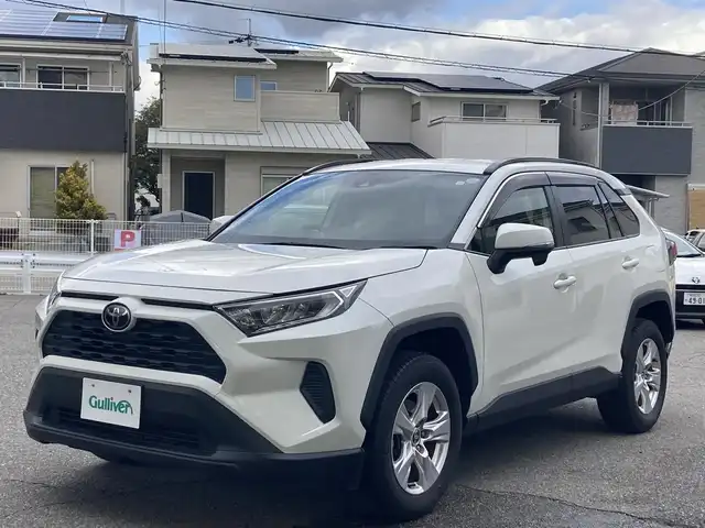 トヨタ ＲＡＶ４ X 兵庫県 2020(令2)年 5万km ホワイトパールクリスタルシャイン 社外ＳＤナビ/・フルセグＴＶ/・Bluetooth/オートライト/オートハイビーム/スマートキー/スペアキー/バックカメラ/純正アルミ/純正フロアマット/ＥＴＣ