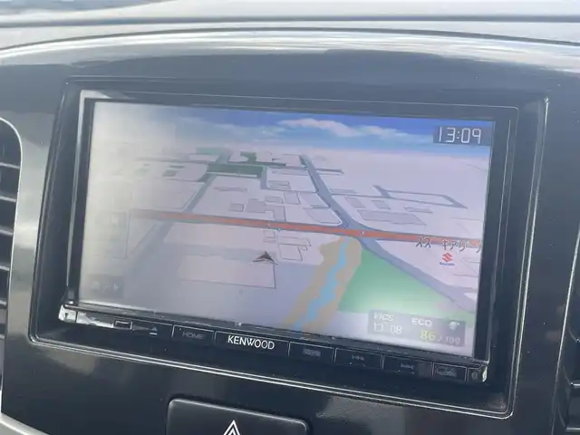 スズキ ワゴンＲ スティングレー X 山形県 2015(平27)年 3.5万km クリスタルホワイトP レーダーブレーキサポート/メモリナビ/　　【CD DVD BT フルセグ USB】/バックカメラ/HIDオートヘッドライト/シートヒーター/純正14インチアルミホイール/アイドリングストップ/ステアリングスイッチ/横滑り防止装置/フロアマット/フォグランプ/スマートキー×2/ETC