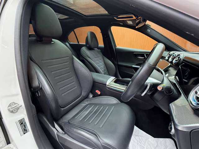 メルセデス・ベンツ Ｍ・ベンツ Ｃ２２０ｄ アバンギャルド　AMGライン 千葉県 2022(令4)年 3.1万km ポーラホワイト レザーエクスクルーシブＰＫＧ　/ベーシックＰＫＧ　/リアアクスルステアリング　/パノラマＳＲ　/革シート　/ＡＣＣ　/ナビ　/ＴＶ　/３６０°　/Ｂｕｒｍｅｓｔｅｒサウンド　/シートヒーター　/電動トランク　/衝突軽減Ｂ