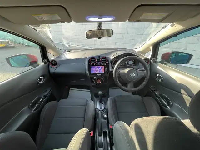 日産 ノート ニスモ 山形県 2015(平27)年 3.4万km スーパーブラック SDナビ:CN-RE05WD/（フルセグTV/FM/AM/BT/CD)/走行中TV視聴可/盗難防止装置/横滑り防止装置/LEDヘッドライト/LEDフォグランプ/カロッツェリアツィーター/スペアキー有/スタッドレスタイヤ積み込み（社外AW）/プッシュスタート/ドアバイザー/保証書/取扱説明書