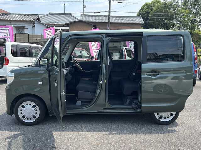 スズキ スペーシア HYBRID G 愛知県 2021(令3)年 5.4万km クールカーキPM /禁煙車//社外ナビTV/　(AVIC-MRZ99)//ドライブレコーダー//ETC//両側スライドドア//デュアルカメラブレーキサポート//レーンディパーチャーウォーニング//電動格納ミラー//プッシュスタート//オートライト//プッシュスタート//アイドリングストップ//パーキングセンサー//横滑り防止装置//純正フロアマット//新車保証書//取扱説明書