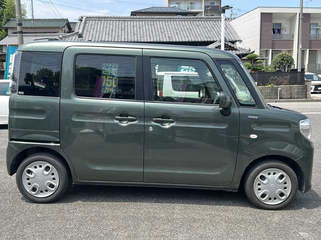 スズキ スペーシア HYBRID G 愛知県 2021(令3)年 5.4万km クールカーキPM /禁煙車//社外ナビTV/　(AVIC-MRZ99)//ドライブレコーダー//ETC//両側スライドドア//デュアルカメラブレーキサポート//レーンディパーチャーウォーニング//電動格納ミラー//プッシュスタート//オートライト//プッシュスタート//アイドリングストップ//パーキングセンサー//横滑り防止装置//純正フロアマット//新車保証書//取扱説明書