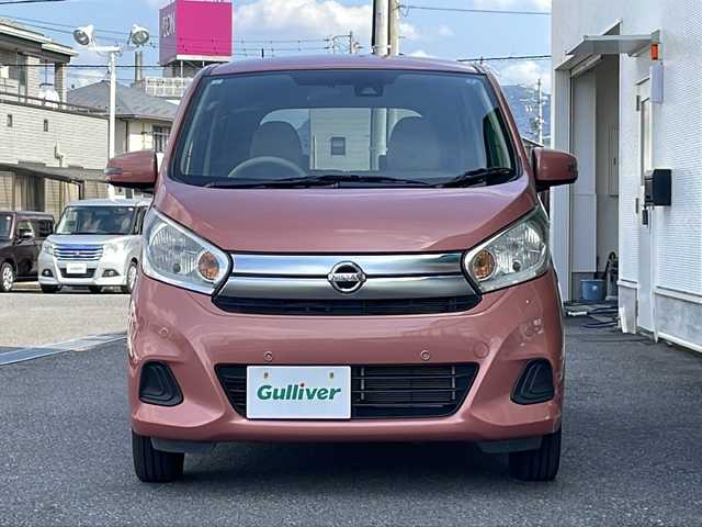 日産 デイズ X 岐阜県 2018(平30)年 7.4万km ブロッサムピンク 禁煙車/ワンオーナー/純正ディスプレイオーディオ/AM/FM/BT/USB/HDMI/アラウンドビューモニター /エマージェンシーブレーキ /純正ドライブレコーダー/アイドリングストップ/横滑り防止/オートエアコン/純正フロアマット/純正ドアバイザー/インテリジェントキー /プッシュスタート