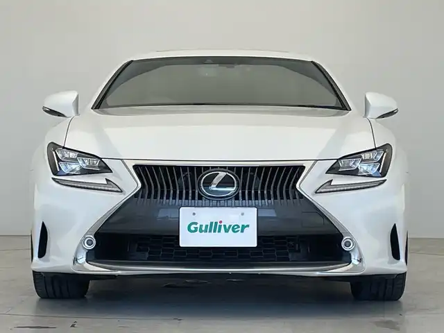 レクサス ＲＣ 350 バージョンL 愛知県 2015(平27)年 2.8万km ホワイトパールクリスタルシャイン 純正ナビ/TV/Bluetooth接続/バックモニター/衝突被害軽減ブレーキ/レーンディパーチャーアラート/ブラインドスポットモニター/レーダークルーズコントロール/サンルーフ/純正LEDヘッドライト/フォグライト/クリアランスソナー/電動パワーシート/シートヒーター/シートエアコン/シートメモリー/ビルトインETC/純正ドライブレコーダー/純正18インチアルミホイール/純正フロアマット