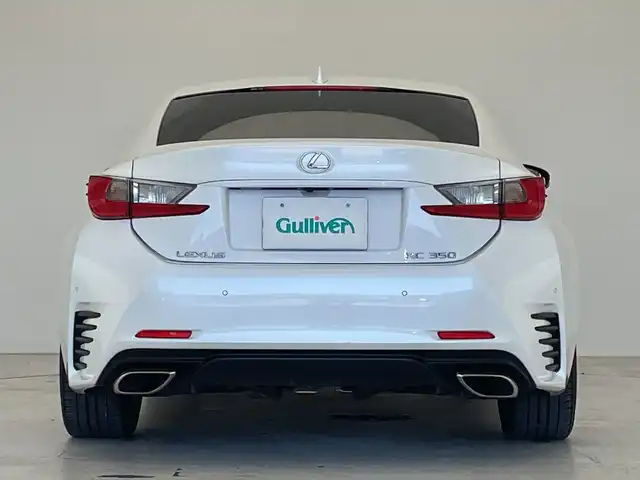レクサス ＲＣ 350 バージョンL 愛知県 2015(平27)年 2.8万km ホワイトパールクリスタルシャイン 純正ナビ/TV/Bluetooth接続/バックモニター/衝突被害軽減ブレーキ/レーンディパーチャーアラート/ブラインドスポットモニター/レーダークルーズコントロール/サンルーフ/純正LEDヘッドライト/フォグライト/クリアランスソナー/電動パワーシート/シートヒーター/シートエアコン/シートメモリー/ビルトインETC/純正ドライブレコーダー/純正18インチアルミホイール/純正フロアマット
