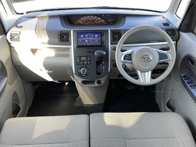 ダイハツ タント X SAⅡ 山口県 2015(平27)年 7.8万km シルキーグリーンP 純正ナビ/CD/DVD/Bluetooth/バックカメラ/片側パワースライドドア/衝突被害軽減システム/スマートキー /ETC/ドライブレコーダー/取扱説明書