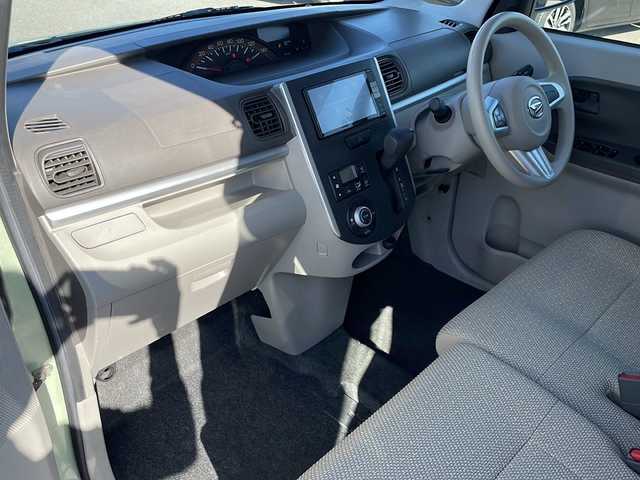 ダイハツ タント X SAⅡ 山口県 2015(平27)年 7.8万km シルキーグリーンP 純正ナビ/CD/DVD/Bluetooth/バックカメラ/片側パワースライドドア/衝突被害軽減システム/スマートキー /ETC/ドライブレコーダー/取扱説明書