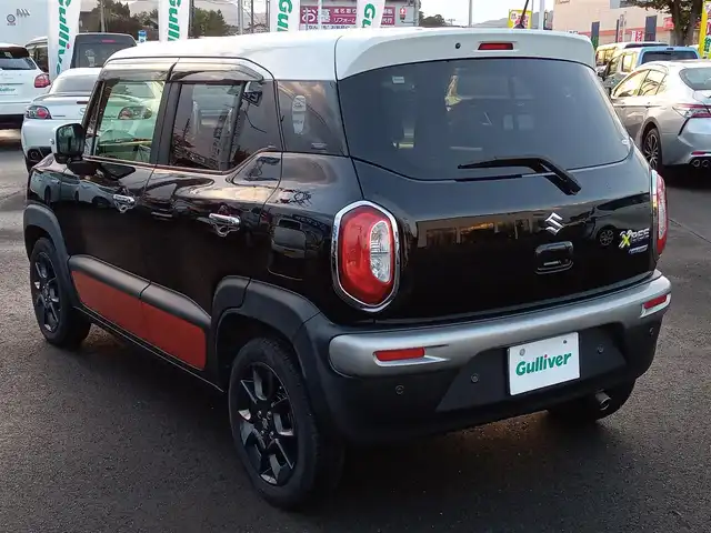 スズキ クロスビー HYBRID MZ 福井県 2018(平30)年 6.1万km スーパーブラックパール 3トーンコーディネート 4WD/純正8インチナビ（CN-RZ83）/・（フルセグTV/CD/DVD/Bluetooth）/デュアルセンサーブレーキサポート/レーンキープアシスト/ダウンヒルアシスト/クルーズコントロール/全方位カメラ/ETC/前後ドライブレコーダー/純正フロアマット/オートLEDライト/オートマチックハイビーム/純正16インチAW/スマートキー