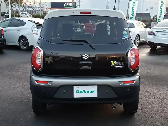 スズキ クロスビー HYBRID MZ 福井県 2018(平30)年 6.1万km スーパーブラックパール 3トーンコーディネート 4WD/純正8インチナビ（CN-RZ83）/・（フルセグTV/CD/DVD/Bluetooth）/デュアルセンサーブレーキサポート/レーンキープアシスト/ダウンヒルアシスト/クルーズコントロール/全方位カメラ/ETC/前後ドライブレコーダー/純正フロアマット/オートLEDライト/オートマチックハイビーム/純正16インチAW/スマートキー