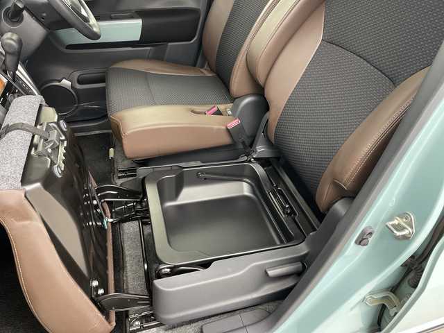 スズキ ハスラー タフワイルド 大分県 2018(平30)年 7.4万km オフブルーメタリック/ブラック 2トーン 社外ナビ（ＤＶＤ・フルセグTV）　/衝突軽減ブレーキ/純正フロアマット　/ビルトインＥＴＣ　/シートヒーター　/ステアリングスイッチ　/電動格納ミラー　/パワーウィンドウ　/スマートキー　/前ドライブレコーダー/オートライト