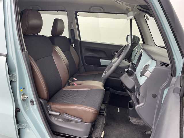 スズキ ハスラー タフワイルド 大分県 2018(平30)年 7.4万km オフブルーメタリック/ブラック 2トーン 社外ナビ（ＤＶＤ・フルセグTV）　/衝突軽減ブレーキ/純正フロアマット　/ビルトインＥＴＣ　/シートヒーター　/ステアリングスイッチ　/電動格納ミラー　/パワーウィンドウ　/スマートキー　/前ドライブレコーダー/オートライト