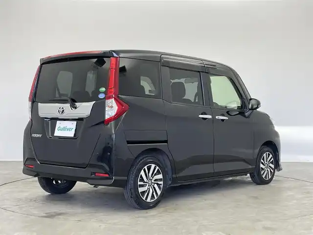 トヨタ ルーミー カスタムG 埼玉県 2020(令2)年 8万km ブラックマイカメタリック スマートアシスト３　純正９インチナビ　バックカメラ　ドライブレコーダー　クルーズコントロール　ステアリングスイッチ　純正アルミホイール　スマートキー　オートハイビーム　ＬＥＤヘッドライト　地デジＴＶ