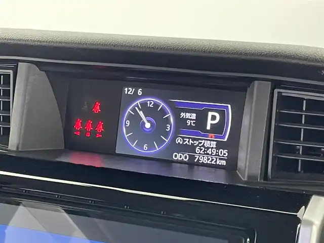 トヨタ ルーミー カスタムG 埼玉県 2020(令2)年 8万km ブラックマイカメタリック スマートアシスト３　純正９インチナビ　バックカメラ　ドライブレコーダー　クルーズコントロール　ステアリングスイッチ　純正アルミホイール　スマートキー　オートハイビーム　ＬＥＤヘッドライト　地デジＴＶ