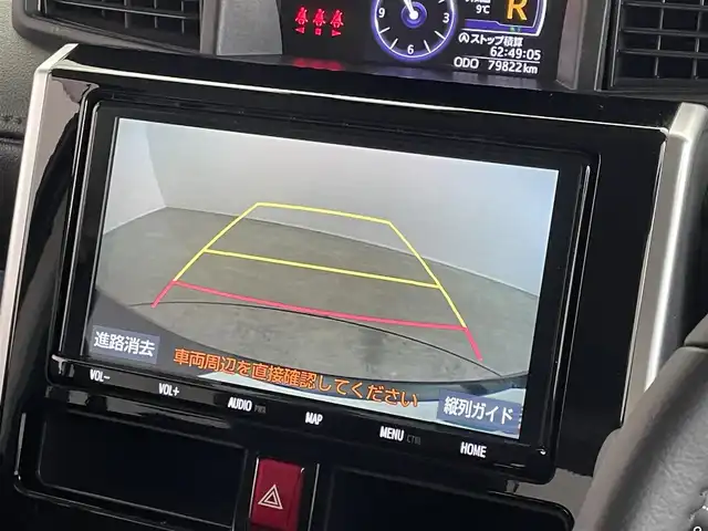 トヨタ ルーミー カスタムG 埼玉県 2020(令2)年 8万km ブラックマイカメタリック スマートアシスト３　純正９インチナビ　バックカメラ　ドライブレコーダー　クルーズコントロール　ステアリングスイッチ　純正アルミホイール　スマートキー　オートハイビーム　ＬＥＤヘッドライト　地デジＴＶ