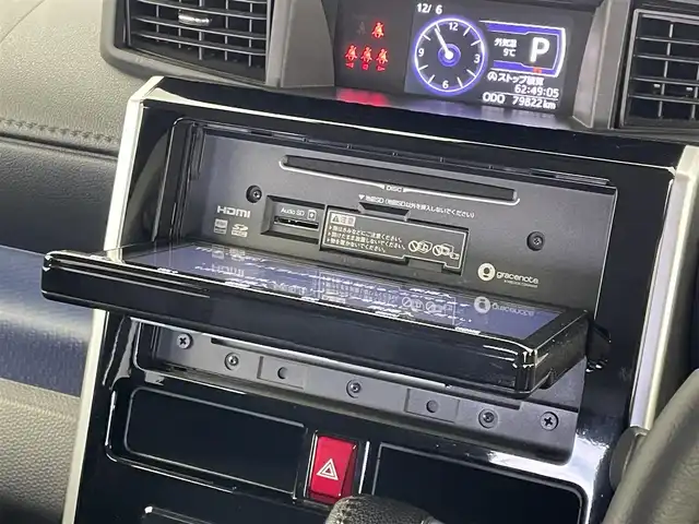 トヨタ ルーミー カスタムG 埼玉県 2020(令2)年 8万km ブラックマイカメタリック スマートアシスト３　純正９インチナビ　バックカメラ　ドライブレコーダー　クルーズコントロール　ステアリングスイッチ　純正アルミホイール　スマートキー　オートハイビーム　ＬＥＤヘッドライト　地デジＴＶ