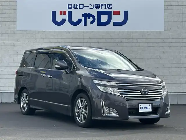 日産 エルグランド 250ハイウェイスター ブラックレザー 道北・旭川 2013(平25)年 10.7万km メタルグレー (株)IDOMが運営する【じしゃロン旭川店】の自社ローン専用車両になります。こちらは現金またはオートローンご利用時の価格です。自社ローンご希望の方は別途その旨お申付け下さい/　/・社外ナビ（CD/DVD/SD/BT/フルセグ)/・ビルトインETC/・片側パワースライドドア/・両席パワーシート/・両席シートヒーター/・ドライブレコーダー/・フォグランプ