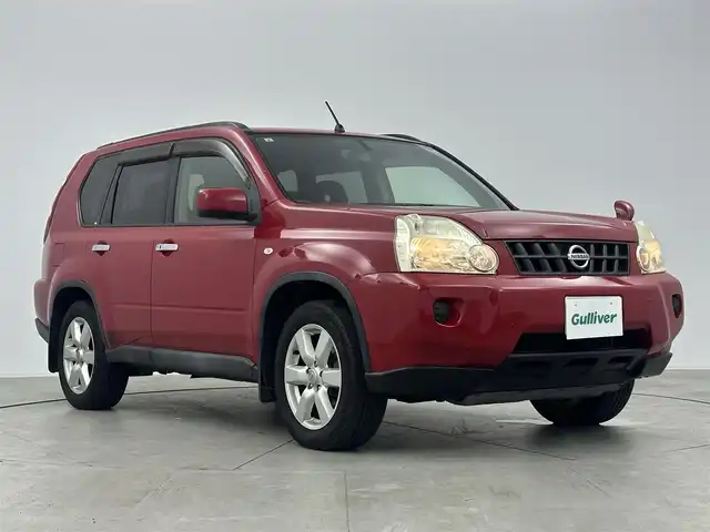 日産 エクストレイル 20Xt 愛知県 2009(平21)年 16.2万km バーニングレッド ワンオーナー/日産純正7インチオリジナルナビゲーション/　　・CD/DVD/フルセグ/バックカメラ/ステアリングリモコン/クルーズコントロール/ETC/フルフラットシート/シートヒーター（全席）/純正フロアマット/ルーフレール/純正17インチアルミホイール/社外アルミホイール付スタッドレスタイヤ/4WD/VDC/ダウンヒルアシストコントロール/オートライト/保証書/スマートキー/スペアキー