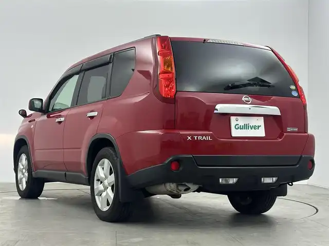 日産 エクストレイル 20Xt 愛知県 2009(平21)年 16.2万km バーニングレッド ワンオーナー/日産純正7インチオリジナルナビゲーション/　　・CD/DVD/フルセグ/バックカメラ/ステアリングリモコン/クルーズコントロール/ETC/フルフラットシート/シートヒーター（全席）/純正フロアマット/ルーフレール/純正17インチアルミホイール/社外アルミホイール付スタッドレスタイヤ/4WD/VDC/ダウンヒルアシストコントロール/オートライト/保証書/スマートキー/スペアキー