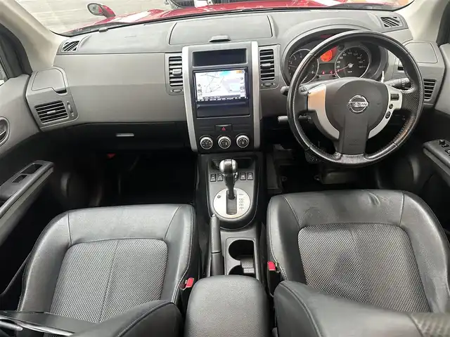 日産 エクストレイル 20Xt 愛知県 2009(平21)年 16.2万km バーニングレッド ワンオーナー/日産純正7インチオリジナルナビゲーション/　　・CD/DVD/フルセグ/バックカメラ/ステアリングリモコン/クルーズコントロール/ETC/フルフラットシート/シートヒーター（全席）/純正フロアマット/ルーフレール/純正17インチアルミホイール/社外アルミホイール付スタッドレスタイヤ/4WD/VDC/ダウンヒルアシストコントロール/オートライト/保証書/スマートキー/スペアキー
