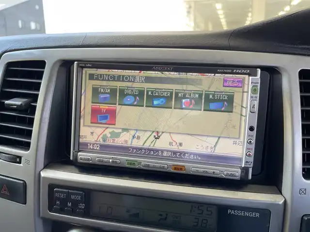 トヨタ ハイラックス サーフ SSR－X 和歌山県 2006(平18)年 8.9万km シャンパンマイカM 禁煙車/社外ナビ/CD.DVD.TV/サンルーフ/オフロードタイヤ/積み込みスタッドレスタイヤ/レザー調シートカバー/スペアキー
