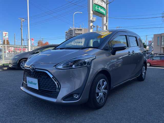 トヨタ シエンタ G クエロ 神奈川県 2022(令4)年 0.4万km アバンギャルドブロンズメタリック ワンオーナー/パノラマビューモニター/純正ナビ（DVD/CD/BT/SD/AM/FM）/フルセグTV/両側パワースライドドア/ハーフレザーシート/前席シートヒーター/ステアリングヒーター/トヨタセーフティセンス/レーンキープアシスト/オートハイビーム/パーキングサポートブレーキ/クリアランスソナー/前後ドライブレコーダー（ZDR-035）/ビルトインETC/スマートキー　2本/プッシュスタート/純正フロアマット/アイドリングストップ/横滑り防止装置/保証書/取扱説明書