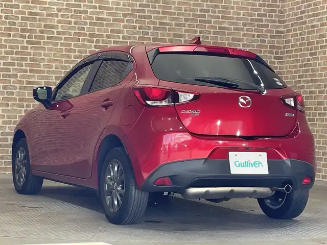 マツダ デミオ 13S ツーリング 岩手県 2016(平28)年 3.8万km ソウルレッドプレミアムメタリック 4WD/衝突被害軽減システム/純正SDナビ/　　【CD DVD BT フルセグ USB AUX】/バックカメラ/レーダークルーズコントロール/LEDオートヘッドライト/シートヒーター/純正15インチアルミホイール/アイドリングストップ/コーナーセンサー/ステアリングスイッチ/MTモード付AT/電動格納ウィンカーミラー/BSM/スマートキー×2/ETC