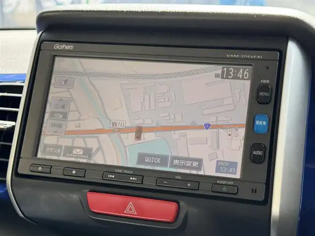ホンダ Ｎ ＢＯＸ G ターボ SSパッケージ 滋賀県 2017(平29)年 4.3万km ブリリアントスポーティブルーメタリック2トーン 純正ナビ/(CD/DVD/フルセグ/Bluetooth)/バックカメラ/両側電動スライド/クルコン/シートヒーター(D/N)/ETC/純正ドラレコ/ステアリングスイッチ/スマートキー/プッシュスタート/HIDヘッドライト/オートライト